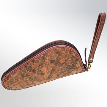 American Darling Gun Case Full Grain Genuine Leather Western Cases | Women Shotgun for Handguns Travel